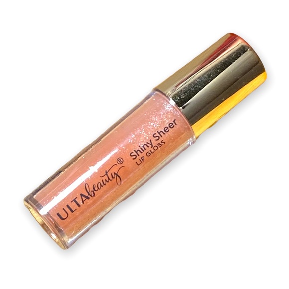 Ulta Beauty Makeup Shiny Sheer Lip Gloss Bare Cool Peach Shimmer